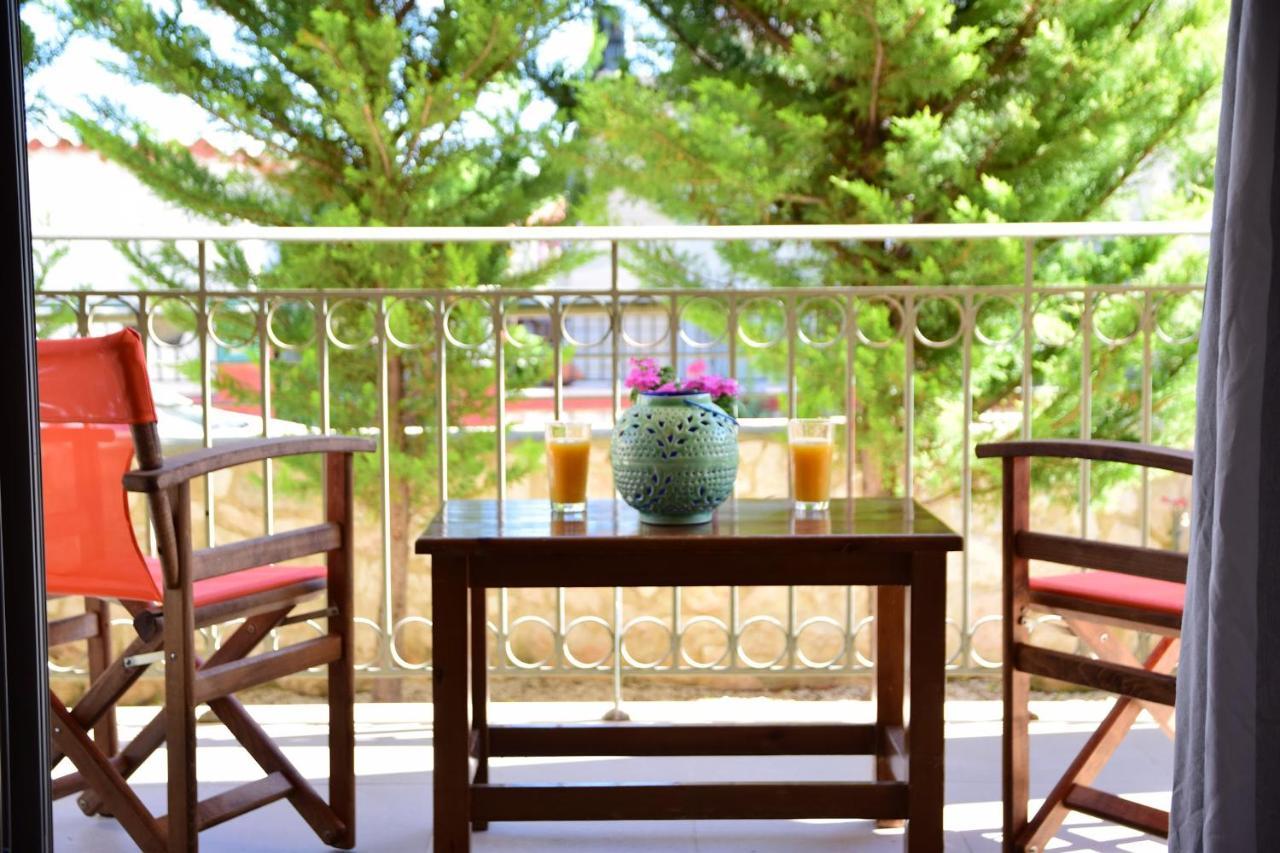 D'Angelos Apartments Karavomylos Extérieur photo